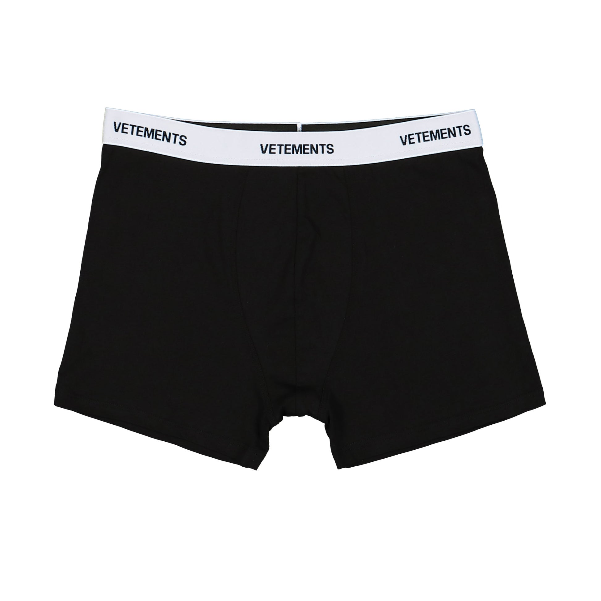 VETEMENTS Multi-Logo Boxers Black / White Trunks & Boxers MH76UN300BW | Overkill