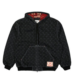 Moon Laser Denim Padded Jacket