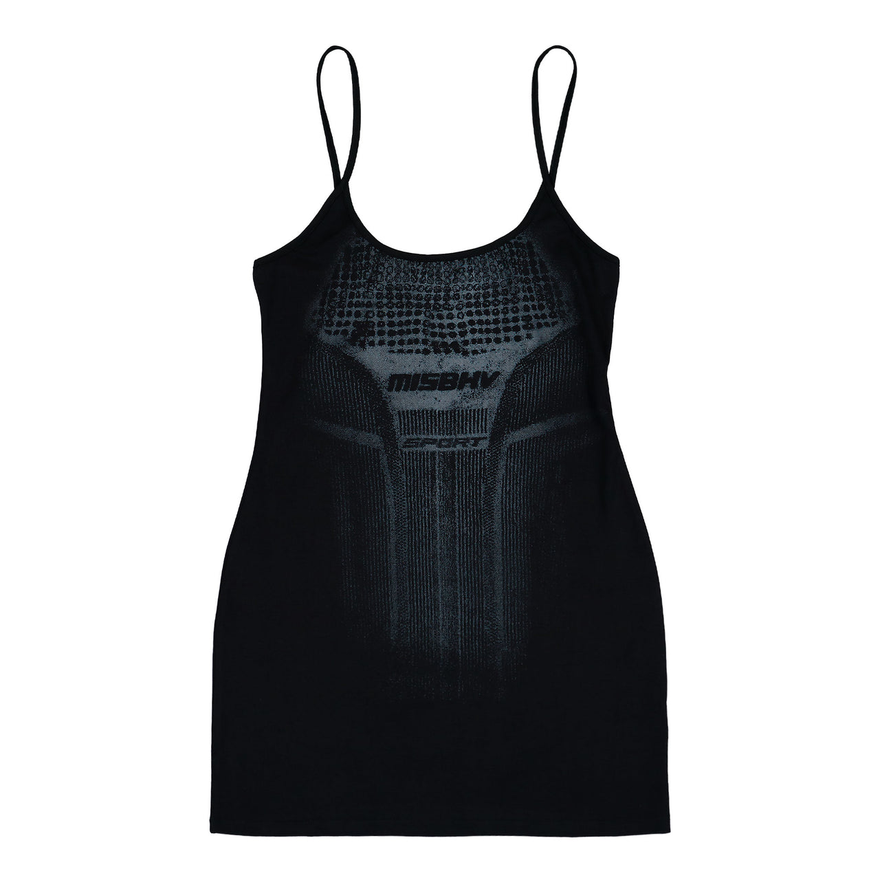 MISBHV Active Printed Dress Black Dresses 260W817 Detail View 1 | GATE