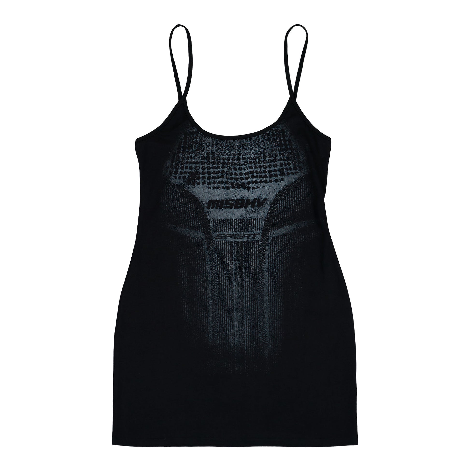 MISBHV Active Printed Dress Black Dresses 260W817 Detail View 1 | GATE