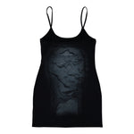 MISBHV Active Printed Dress Black Dresses 260W817 Detail View 2 | GATE