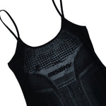 MISBHV Active Printed Dress Black Dresses 260W817 Detail View 3 | GATE
