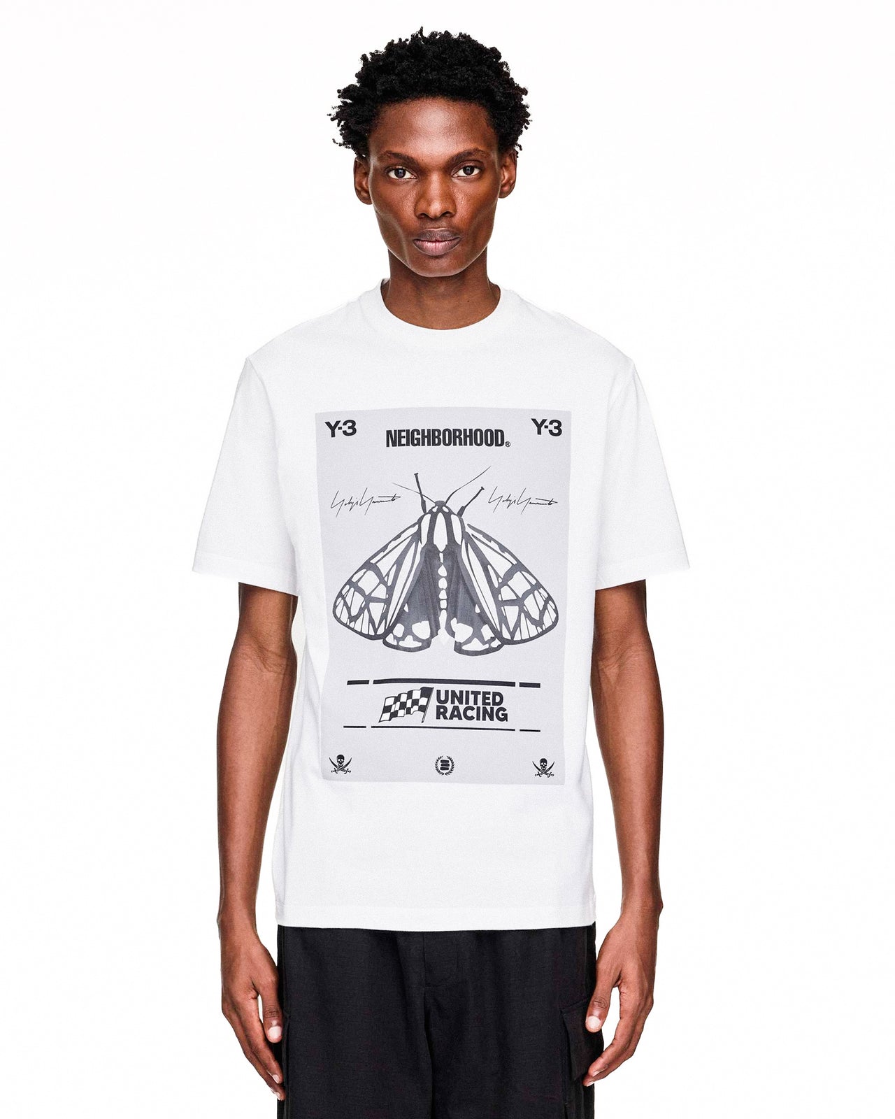 Neighborhood x Y-3 GFX Tee Black T-Shirts JX7437 | Overkill

