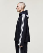 Y-3 Nylon Wired 3 Stripes Track Top Black Track Jackets KF1085 Style Inspiration | GATE
