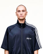 Y-3 Basketball Track Top Black Tracksuit Tops KQ9719 On Model Front View | GATE
