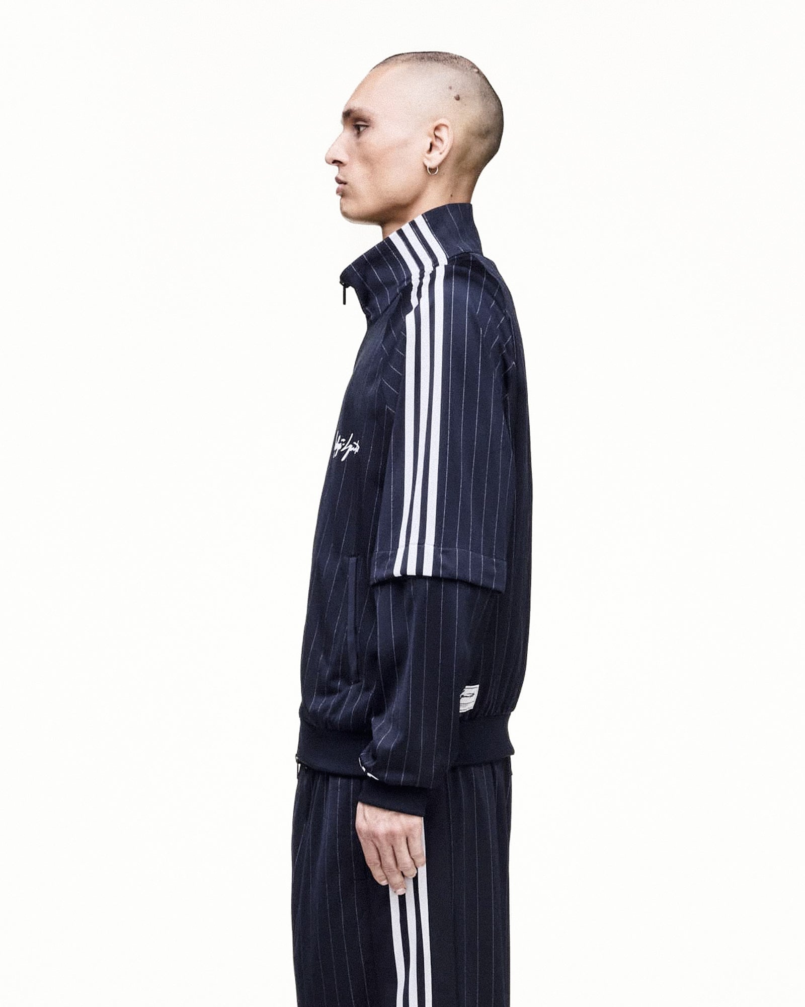Y-3 Basketball Track Top Black Tracksuit Tops KQ9719 Model Detail 1 | GATE
