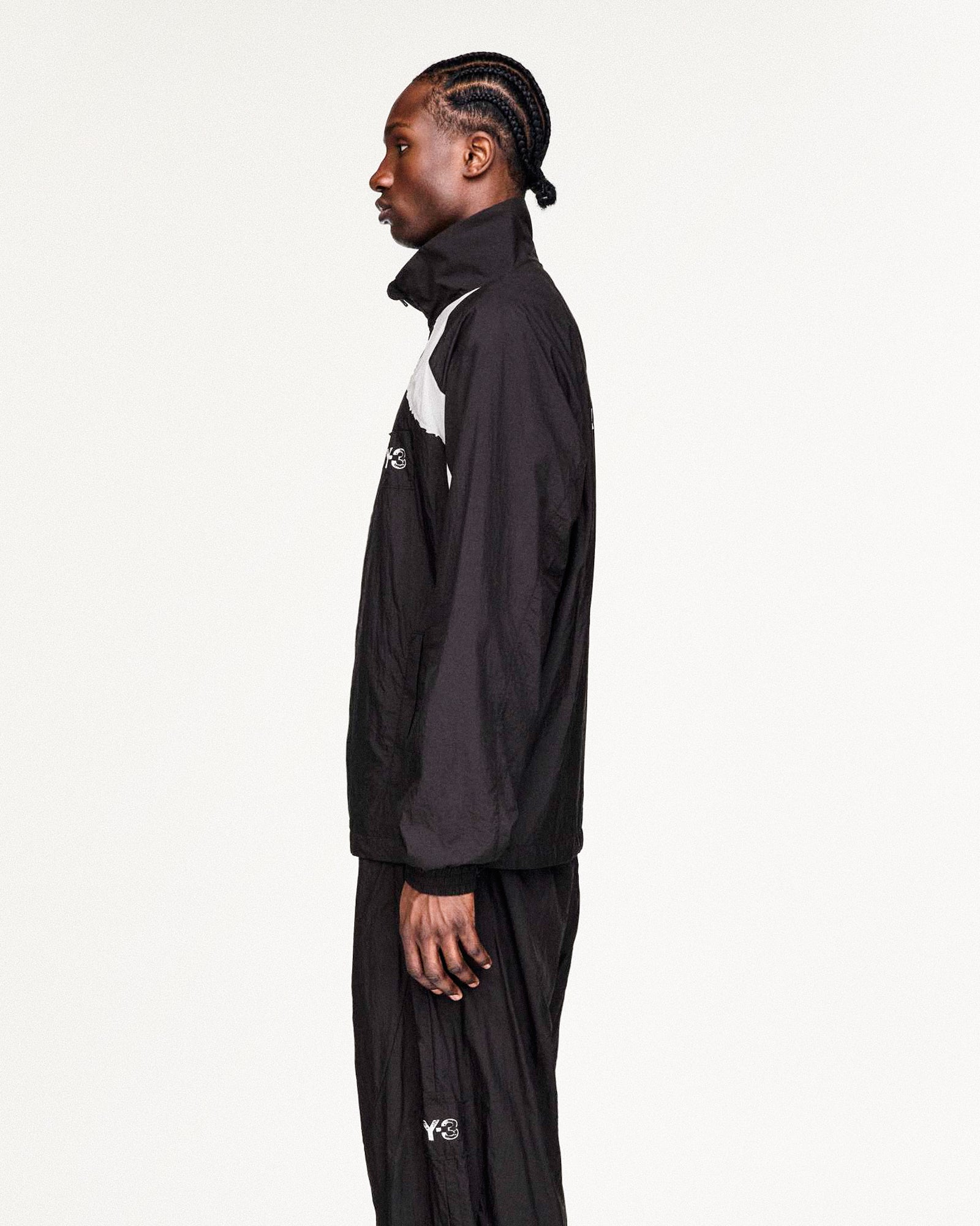 Y-3 M RE 3S Nylon Jacket Black Tracksuit Tops KF6027 Style Inspiration | GATE
