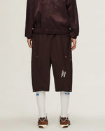 Wales Bonner x Y-3 Rip Short Aurora Coffee Shorts KS3971 On Model Back View | GATE
