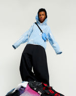 424 Lightweight Jacket Blue Detail view 2 | Gate