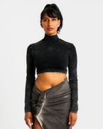 GATE Crop Top Wmn Black Detail view 2 | Gate