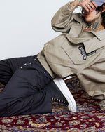 Rick Owens Abstract Low Sneaks Grey Sneaker Detail view 2 | Gate