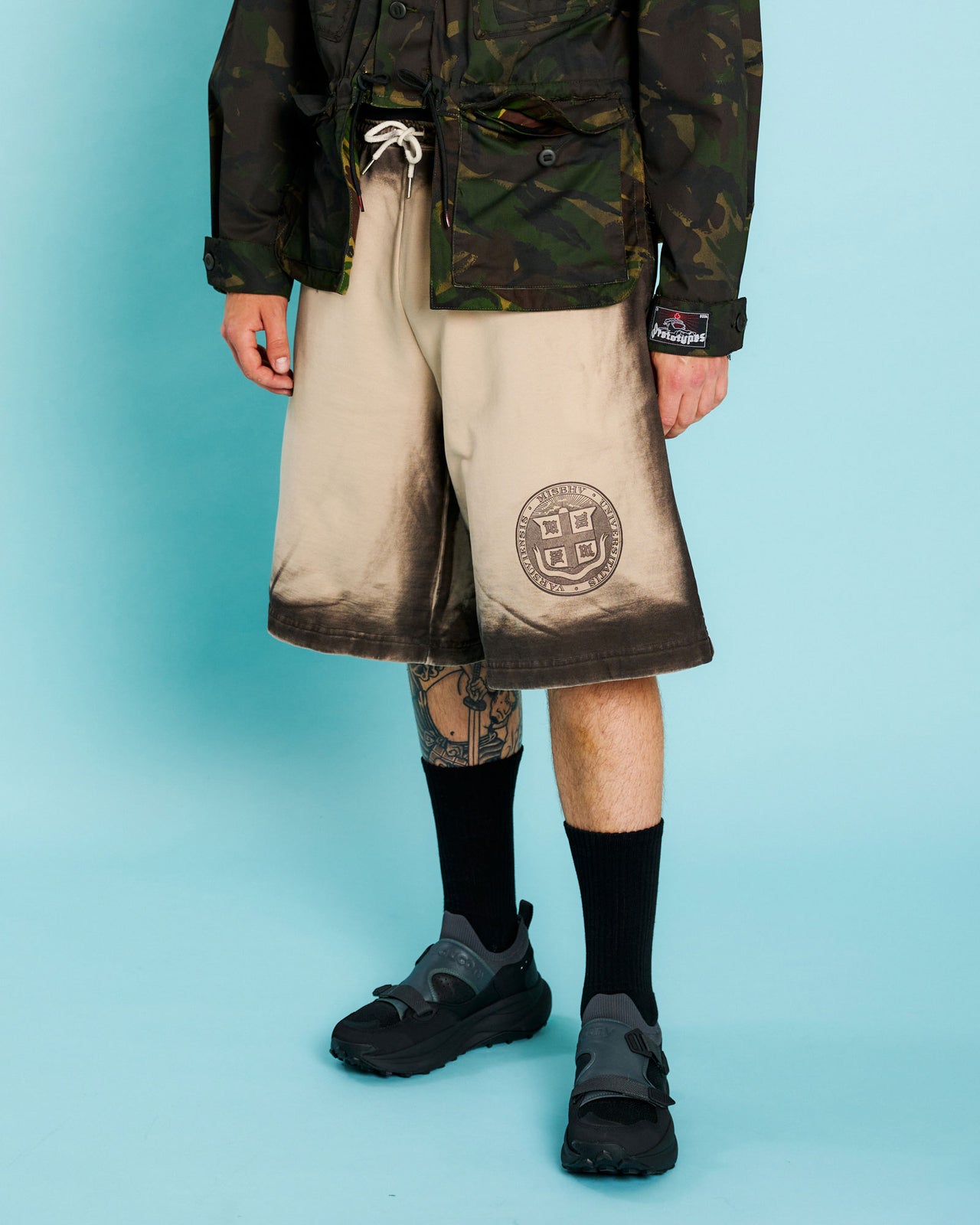 Oversize Mud Shorts