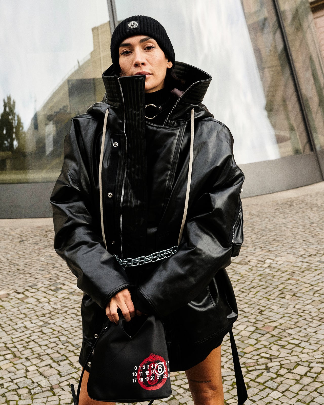 MM6 Maison Margiela Handbag Black Detail view 1 | Gate
