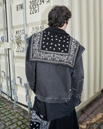 PDF Cape Jacket Black Wash Jackets DFM09027DF119WHBLK Style Inspiration | GATE
