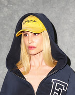 ERL California Embroidered Cap Yellow Detail view 2 | Gate