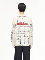 Thug Club x adidas TC Goalie T Longslevees Cream White Longsleeves KF6914 On Model Back View | GATE
