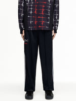Thug Club x adidas TC SS Jogger Black Sweat & Track Pants KF6917 On Model Front View | GATE
