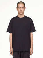 Mercedes-AMG Petronas F1 x Y-3 F1 Star SS Tee Black T-Shirts KR2374 On Model Front View | GATE
