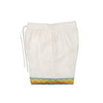 Silk Shorts With Drawstrings