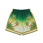 Silk Shorts With Drawstrings