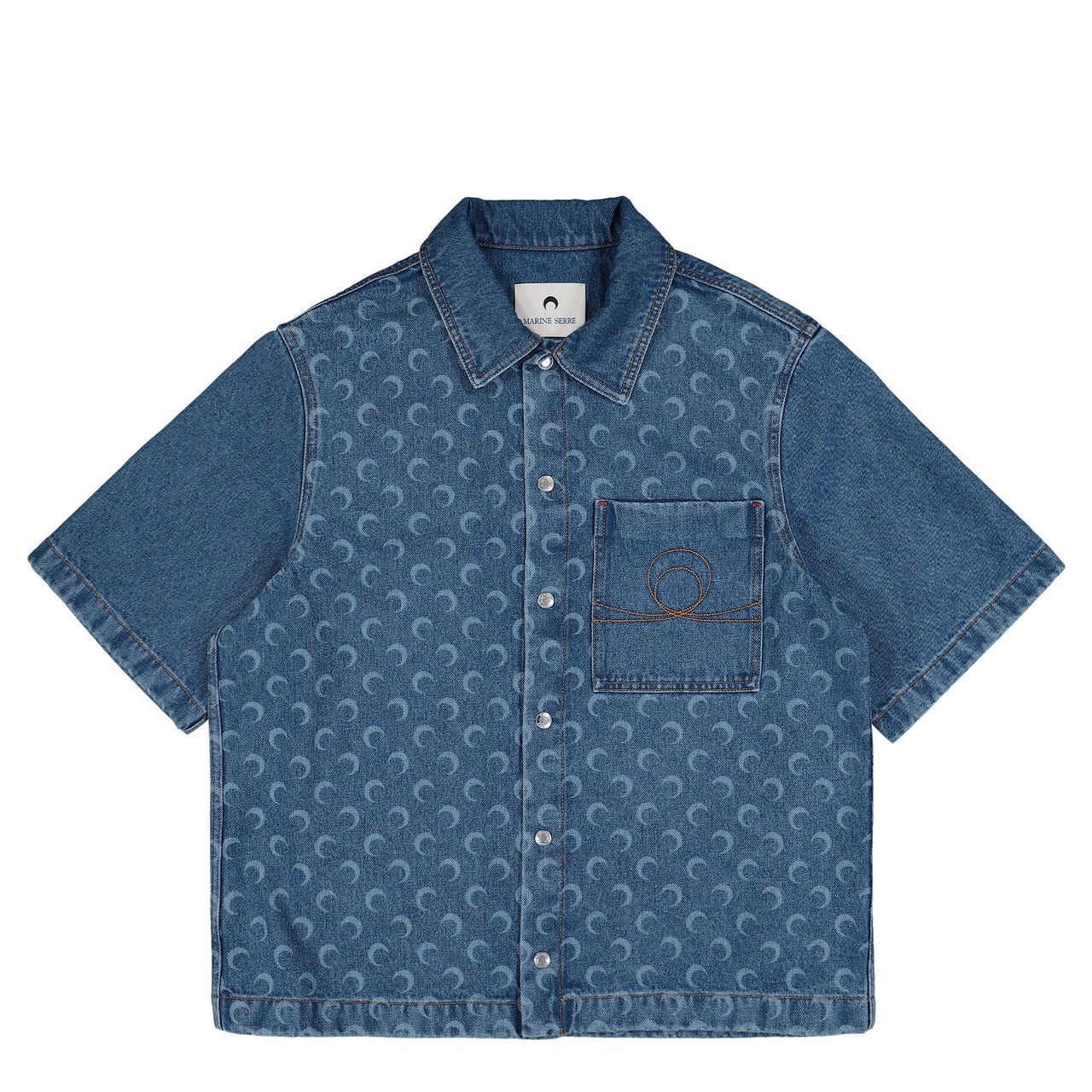 Moon Laser Denim Workwear Shirt