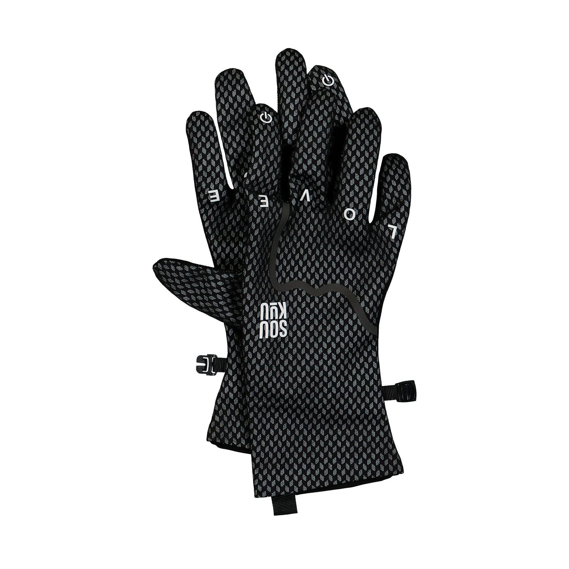 Undercover Etip Gloves Black Detail view 1 | Gate