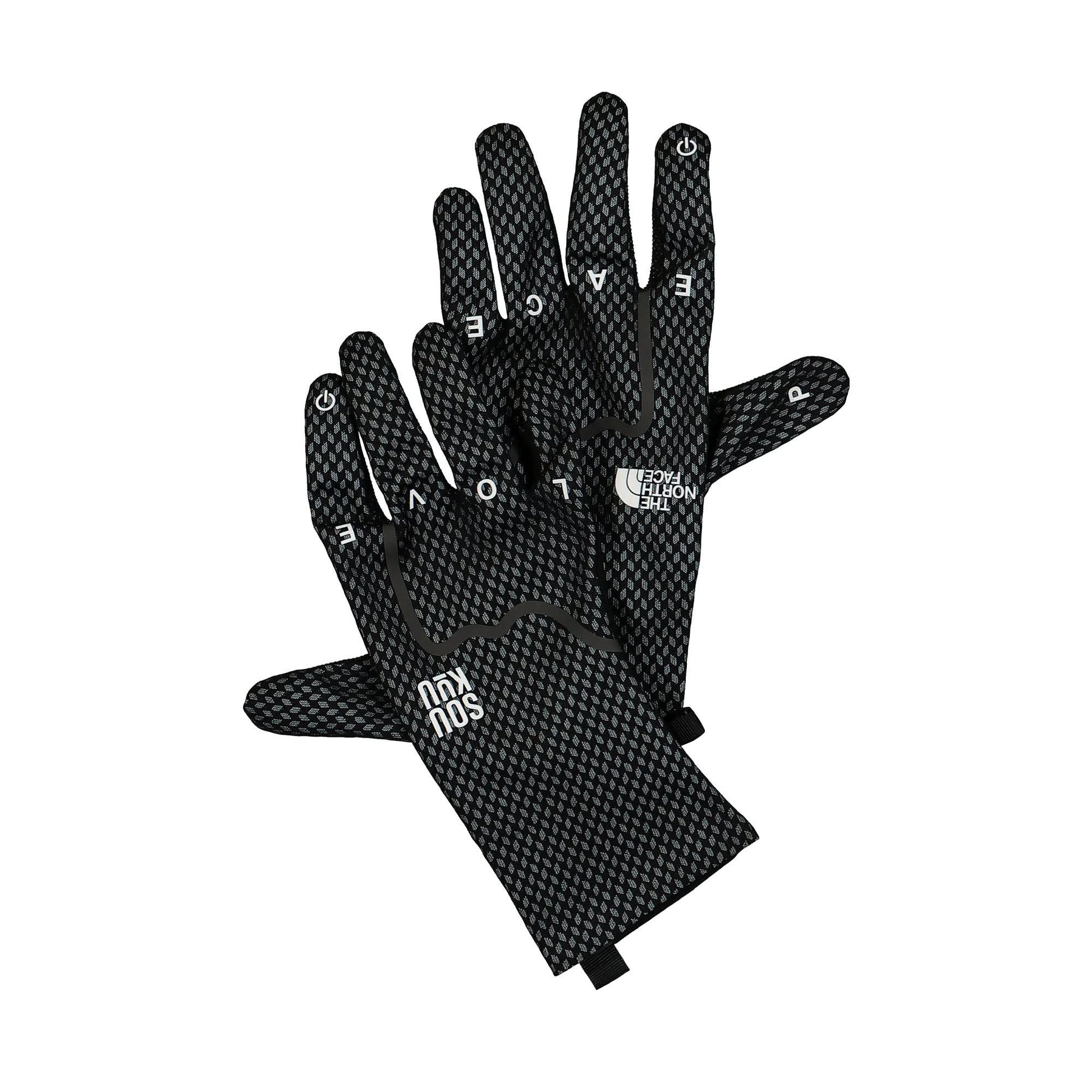 Undercover Etip Gloves Black Detail view 3 | Gate