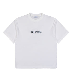 Off-White Scribble Arrow Skate S/S Tee White - Black T-Shirts OMAA120F25JER00C0110 Detail View 1 | GATE