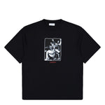 Off-White Cards Painting Skate S/S Tee Black - Red T-Shirts OMAA120F25JER00T1027 Detail View 1 | GATE