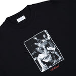 Off-White Cards Painting Skate S/S Tee Black - Red T-Shirts OMAA120F25JER00T1027 Detail View 3 | GATE