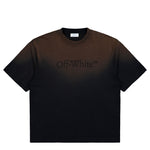 Off-White Laundry Skate S/S Tee Dirty Black - Dirt T-Shirts OMAA120F25JER00X8585 Detail View 1 | GATE
