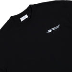 Off-White Ink Arrow 90s Skate L/S Tee Black - White Longsleeves OMAB09CF25JER0031001 Detail View 3 | GATE