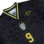 Off-White Multilogo Soccer S/S Tee Black - Black T-Shirts OMAD00SF25JER0021010 Detail View 3 | GATE