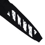Off-White Ink Arrow Skate Zip Hoodie Black - White Hoodies OMBE015F25FLE0021001 Detail View 5 | GATE