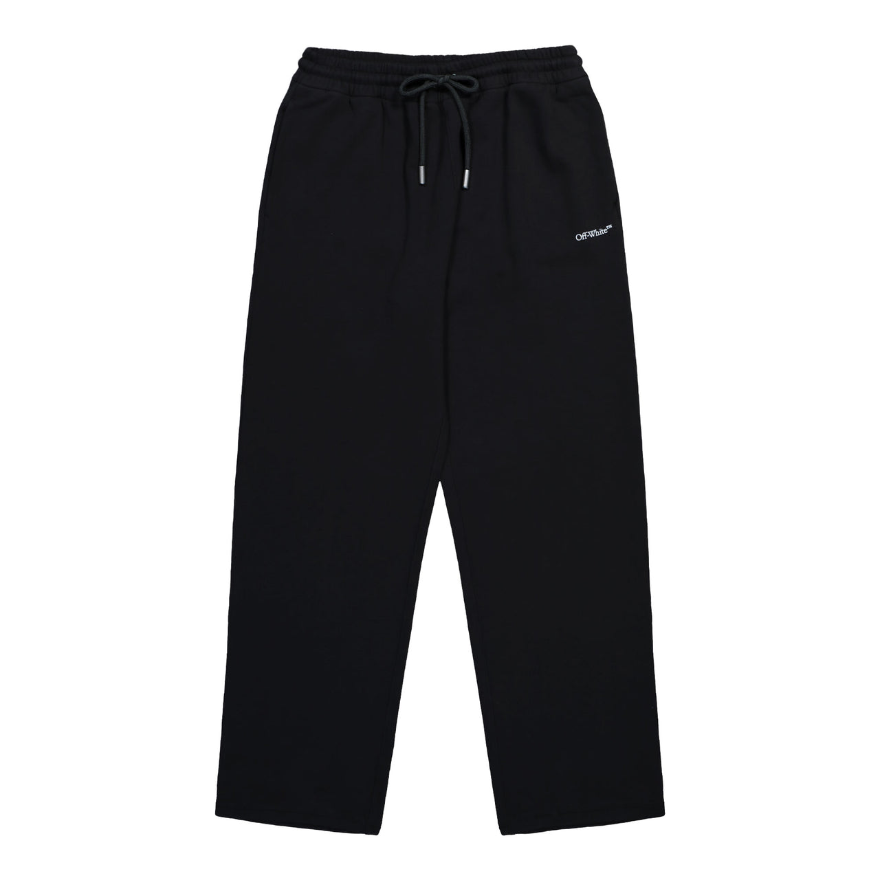 Off-White Scribble Diag Sweatpant Black - White Sweat & Track Pants OMCH05AF25FLE0021001 Detail View 1 | GATE