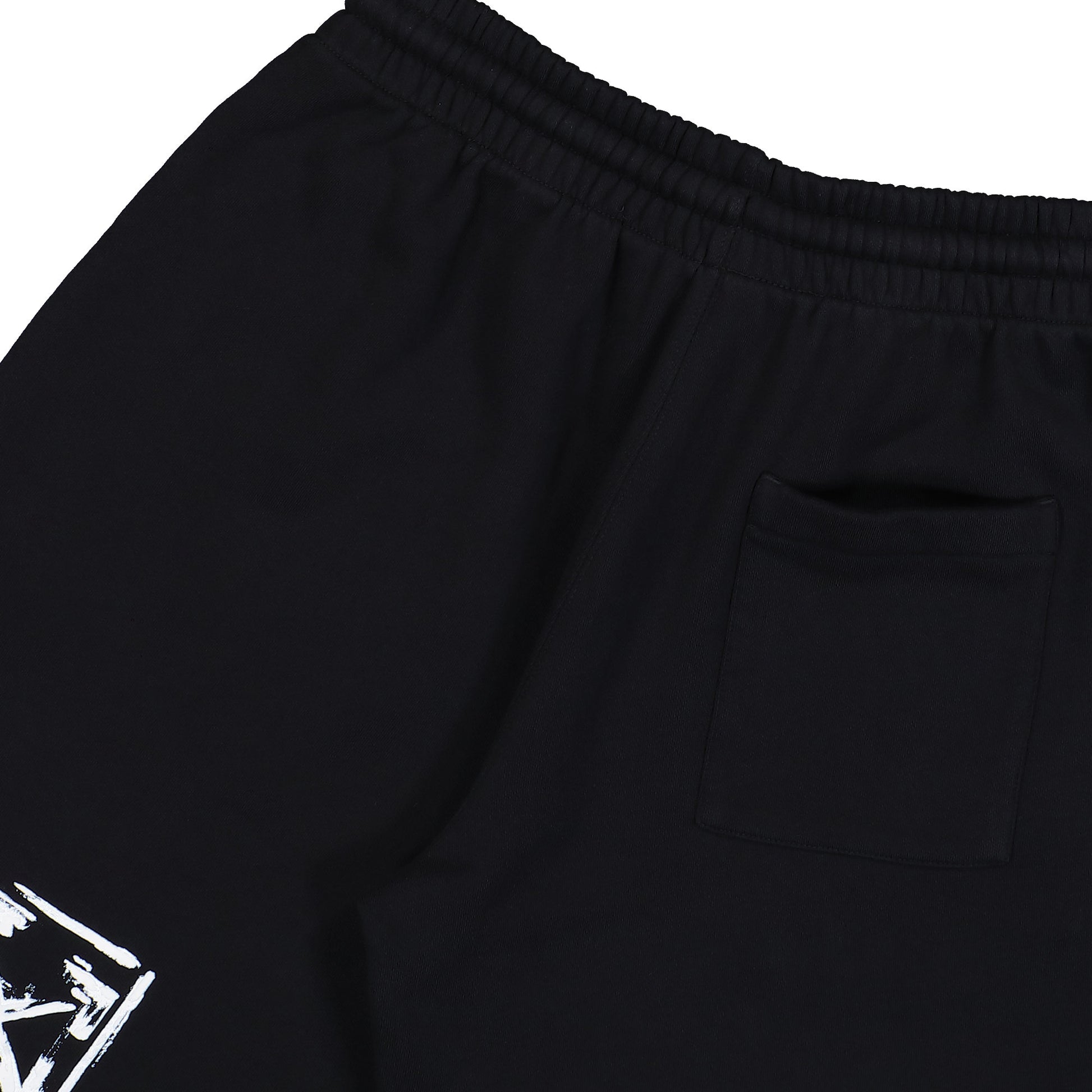 Off-White Ink Arrow Skate Sweatshort Black - White Shorts OMCI013F25FLE0041001 Detail View 5 | GATE