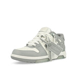 Off-White Out Of Office Leather Sneakers White - Grey Sneaker OMIA189C99LEA0070109 Detail View 4 | GATE