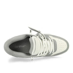 Off-White Out Of Office Leather Sneakers White - Grey Sneaker OMIA189C99LEA0070109 Detail View 5 | GATE