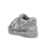 Off-White OOO For Walking Suede Grey - Dark Grey Sneaker OMIA189F25LEA00B0907 Detail View 3 | GATE