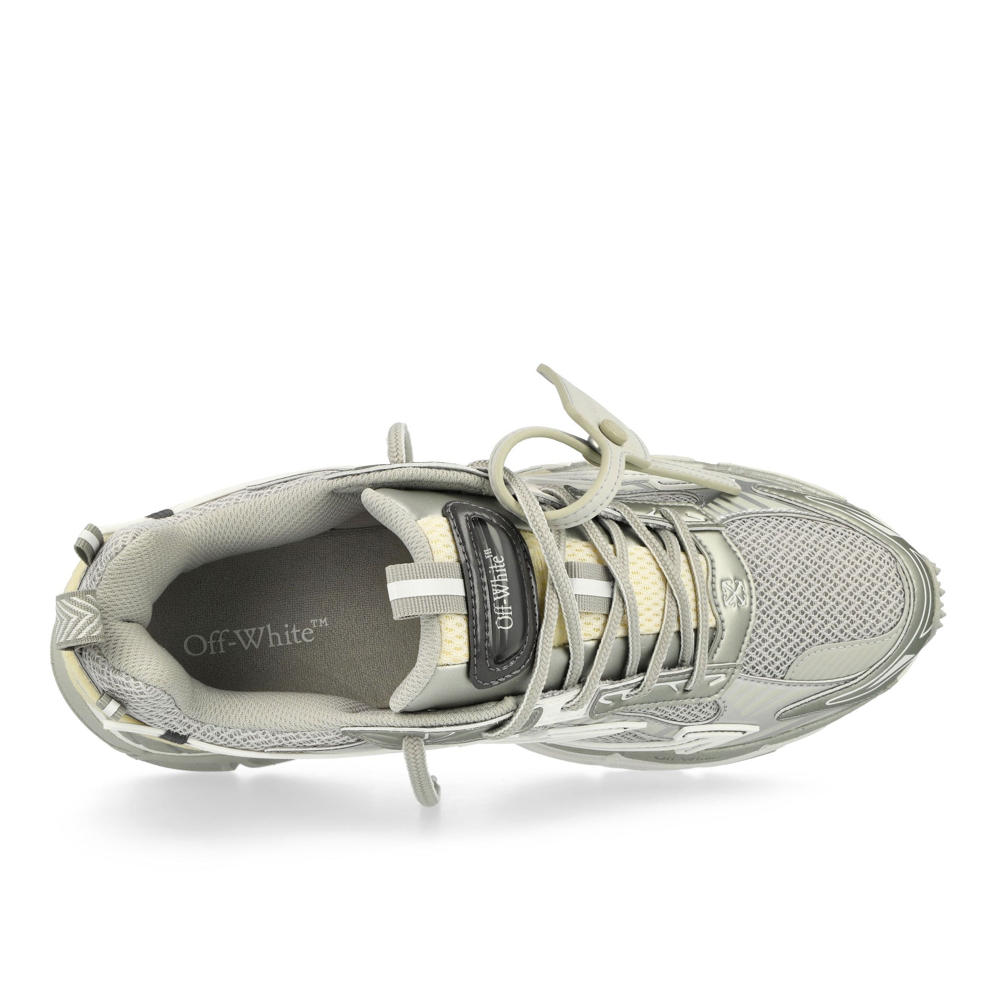 Off-White Be Right Back Sneakers Grey - Silver Sneaker OMIA295C99FAB0010972 Detail View 5 | GATE
