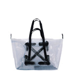 Off White Heritage Day Off Tote Ripstop Transparent Tote Bag OMNA20TC99FAB0017910 Detail View 1 | GATE
