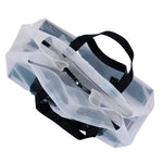 Off White Heritage Day Off Tote Ripstop Transparent Tote Bag OMNA20TC99FAB0017910 Detail View 4 | GATE
