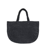 Off White Jitney Tote Quote Black / White Tote Bag OMNA20VC99FAB0011001 Detail View 2 | GATE
