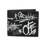 Off White Logo Bifold Black / White Wallets OMNC094S26LEA0041001 Detail View 1 | GATE
