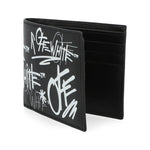 Off White Logo Bifold Black / White Wallets OMNC094S26LEA0041001 Detail View 2 | GATE
