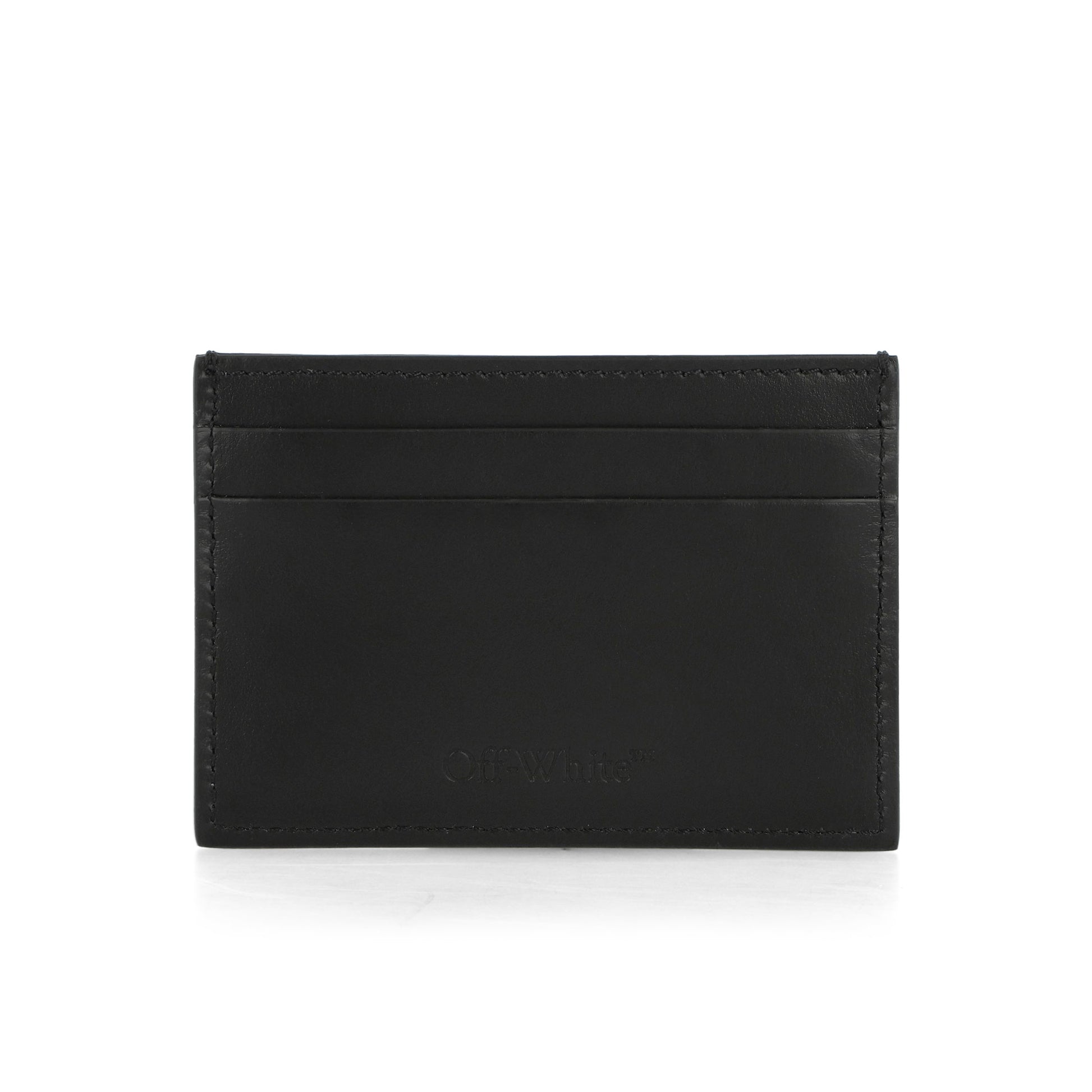 Off-White Jitney Quote Card Case Bold Green Black - White OMND09FC99LEA0011001 Detail View 4 | GATE
