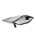 Off White Heritage Pouch Ripstop Transparent  Clutches OMNS02DC99FAB0017910 Detail View 3 | GATE
