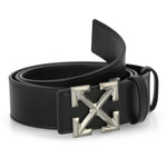 Off-White Arrow Belt RV 35mm Quote Bold Green Belts OMRB14GC99LEA0011001 Detail View 1 | GATE
