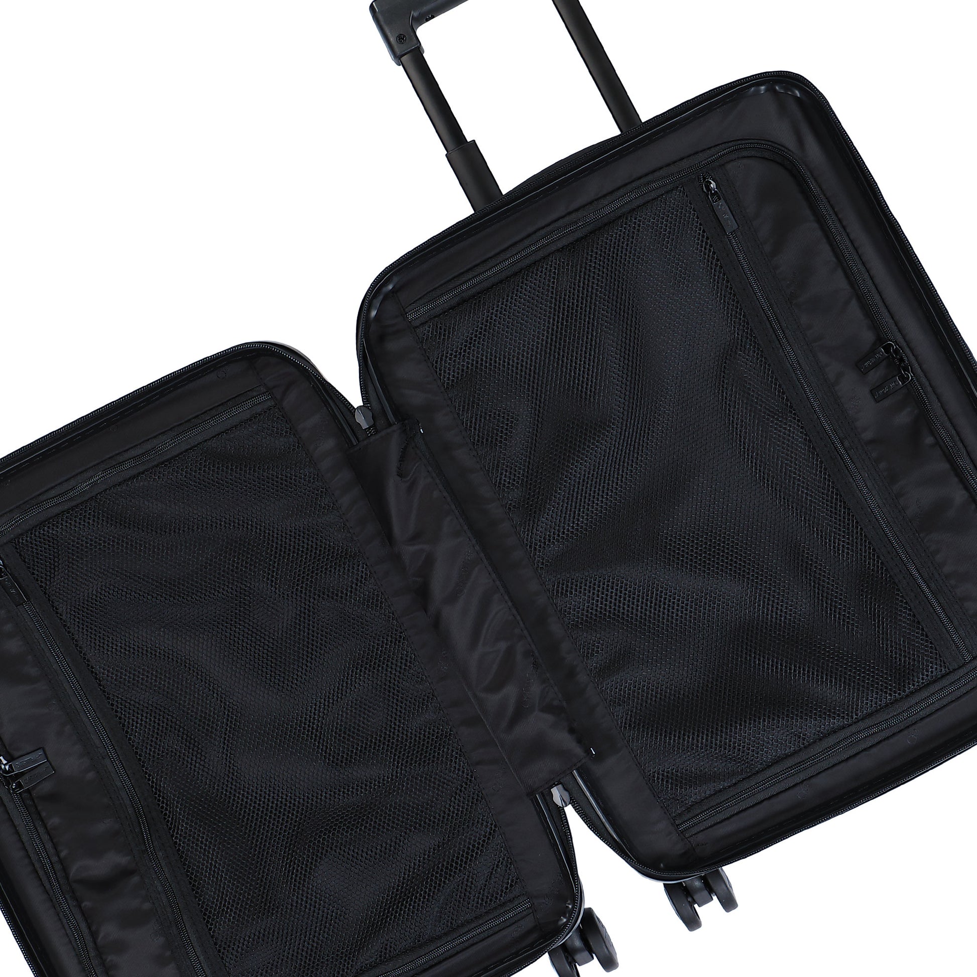 Off-White Quote Arrow Trolly Transparent - B Duffle Bag OMZH002F25PLA0017910 Detail View 6 | GATE
