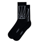 Rassvet Logo Socks Black Socks PACC18K007-1 Detail View 1 | GATE
